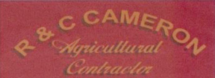 R&C Cameron agricultural contractor logo